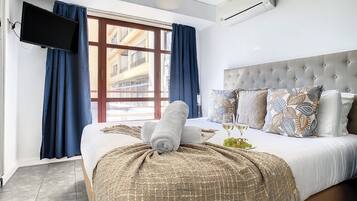 2 camere, ferro/asse da stiro, culla da viaggio, Wi-Fi gratuito