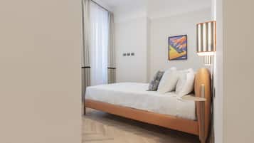 3 chambres, literie de qualité supérieure, couette en duvet d'oie