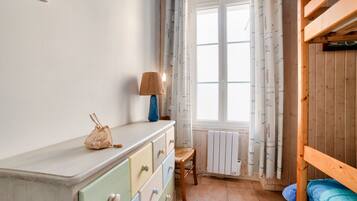 2 chambres, fer et planche Ă repasser, Wi-Fi gratuit