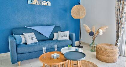 À 400m de la mer, appartement avec terrasse pour 2
