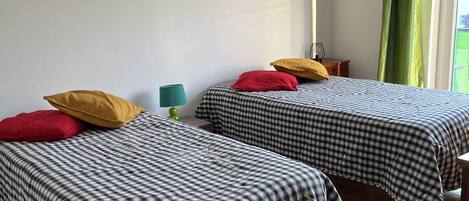 2 habitaciones, wifi y ropa de cama