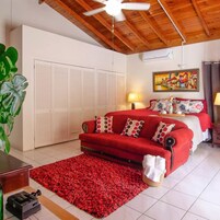 Individually decorated, individually furnished, blackout drapes