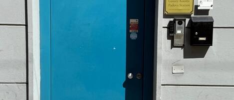 Façade de l’hébergement