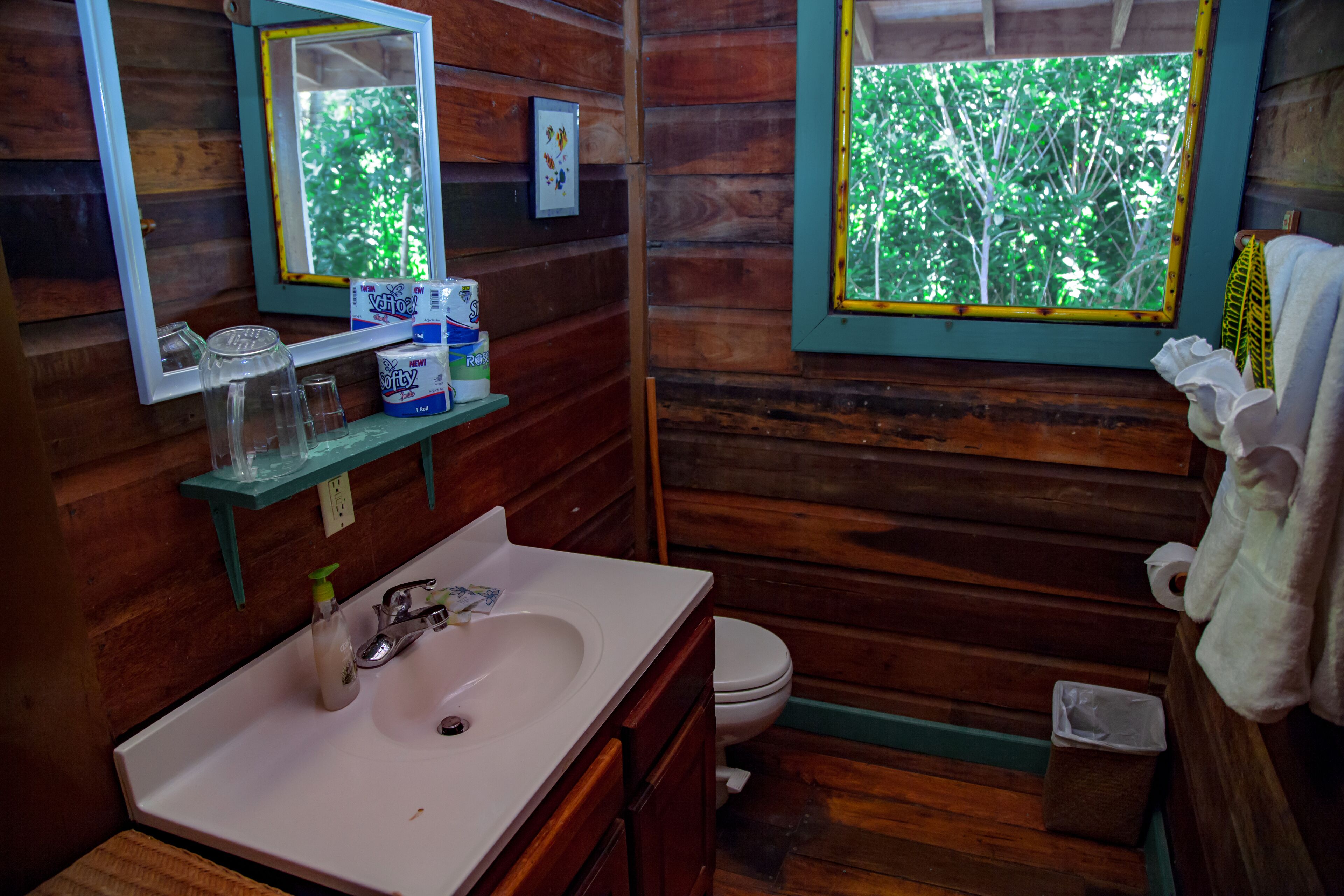 غرفة عادية - منظر للشاطئ | حمام | تجهيزات دش ، مستلزمات مجانية للعناية الشخصية، مناشف، صابون