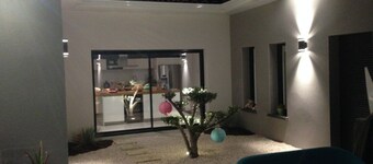 Villa D'architecte Récente Dans Quartier Résidentiel,20 mns Plages