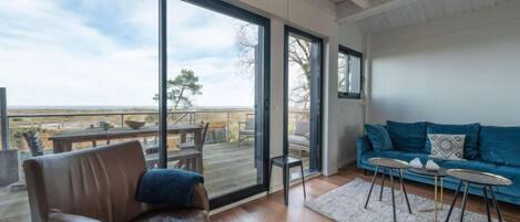 Flachbildfernseher, Kamin