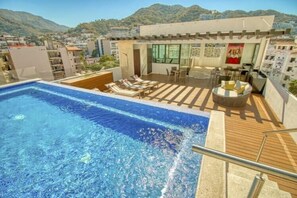 Pool - Incredible new condo 1/2 Block from Beach/Malecon! (Puerto Vallarta)