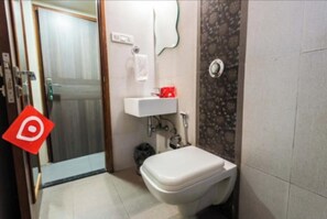Towels, soap, shampoo