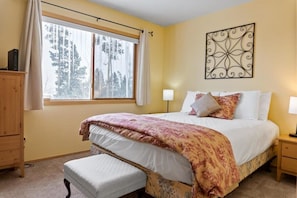 2 bedrooms, desk, iron/ironing board, WiFi