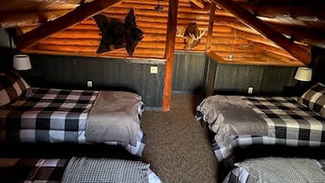 2 habitaciones, tabla de planchar con plancha y cuna de viaje