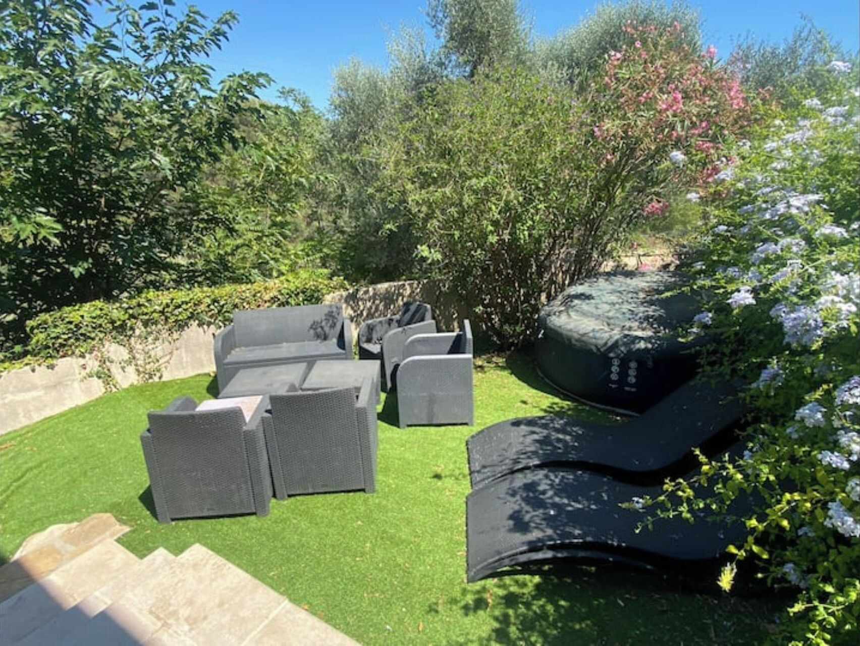 Overnattingsstedets uteområder