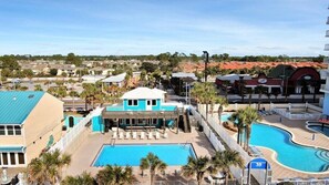 Una piscina climatizada