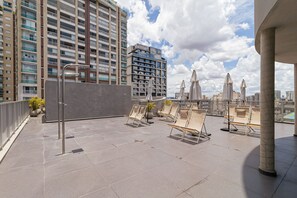 Terrace/patio - Frei Caneca st | view | pool | AC (São Paulo)