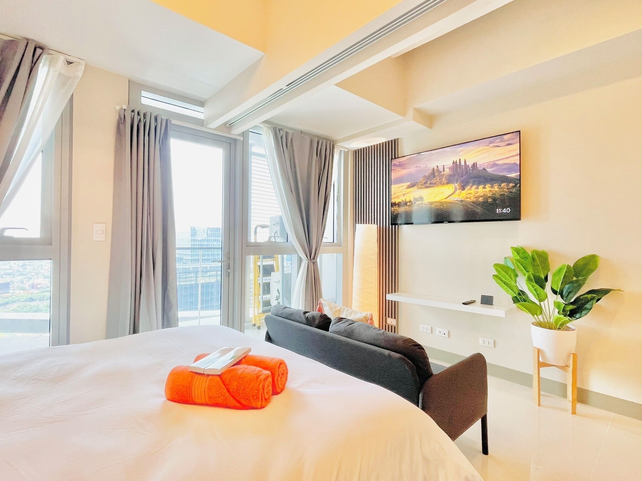 Appartamento Comfort, vista montagna | Biancheria da letto ipoallergenica, copriletto in piuma