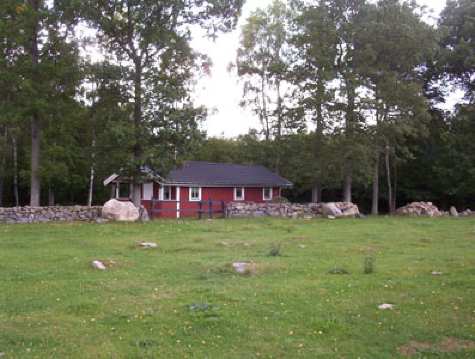 Das Ferienhaus von vorne