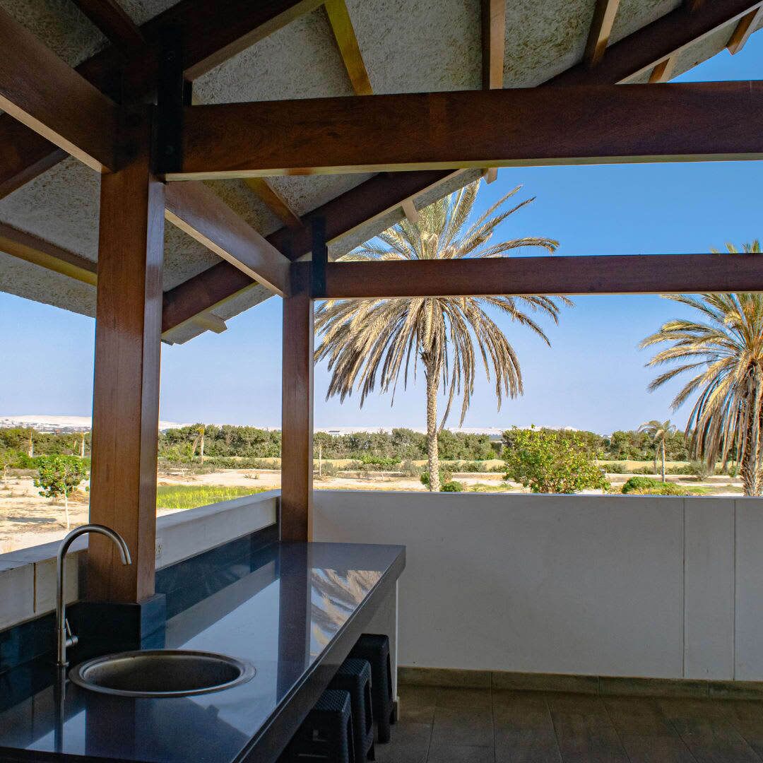 Terrein van de accommodatie