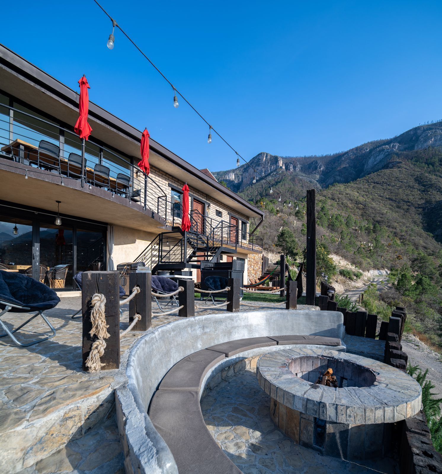 Fachada de la propiedad