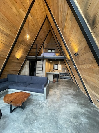 Cabaña de lujo, Alpina | Living area | Table tennis