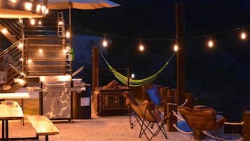 Luxe chalet | Terras