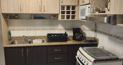 Quiet and cozy apartment: 2 bedrooms 2 bathrooms and balcony.