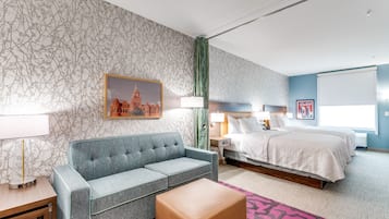 Tabla de planchar con plancha