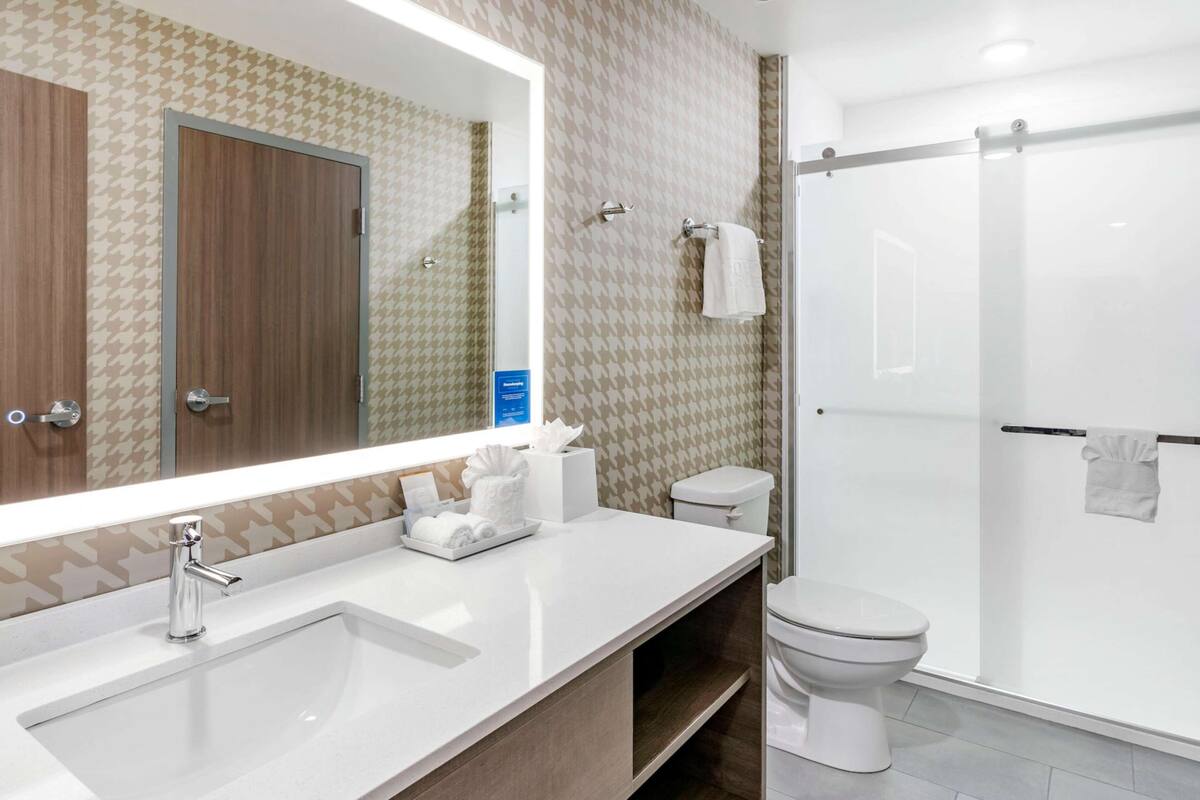 suite, 1 bedroom | bathroom shower