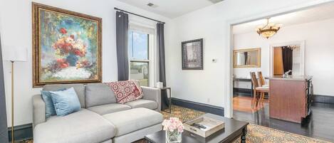 Flat-screen TV, offices