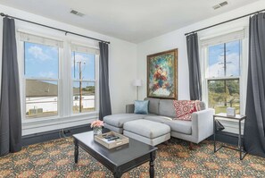 Flat-screen TV, offices