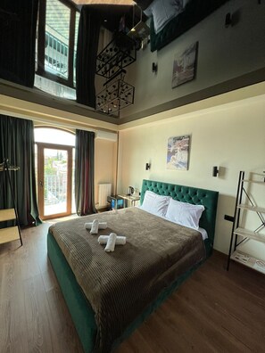 Couette en duvet, lit avec matelas Select Comfort