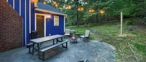 Restauration en plein air