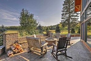 Outdoor dining - Bethel Ridge - Lake Placid (North Elba)