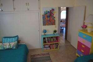 2 多间卧室、熨斗/熨衣板、免费 WiFi、床单