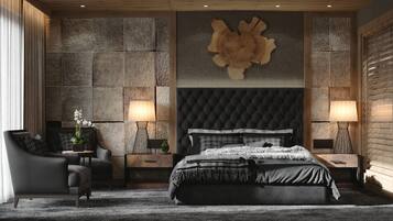 Deluxe Double Room | 1 bedroom, minibar, free WiFi, bed sheets