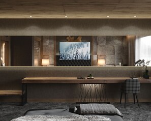 Deluxe-Doppelzimmer | Minibar, kostenloses WLAN, Bettwäsche