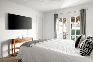 4 bedrooms, iron/ironing board, travel cot, free WiFi