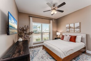 4 多间卧室、熨斗/熨衣板、旅行婴儿床、免费 WiFi