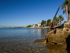 Beach - Apartment Kostanjevac with Terrace and Sea View (Vir)
