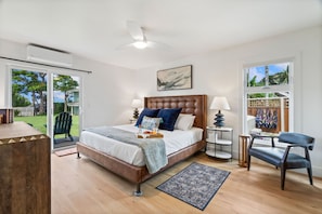 4 bedrooms, desk, iron/ironing board, travel cot - AC IN ALL 4 BEDROOMS! Recently renovated 4BD/3B Queen's Bath home w/Jacuzzi! (Princeville)