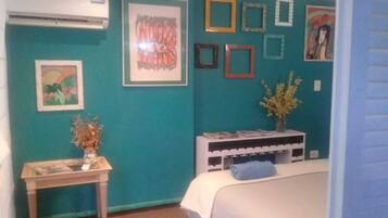 2 chambres, bureau, Wi-Fi gratuit, draps fournis