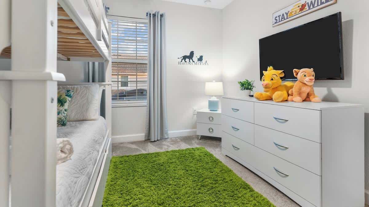 4 bedrooms, in-room safe, iron/ironing board, travel crib