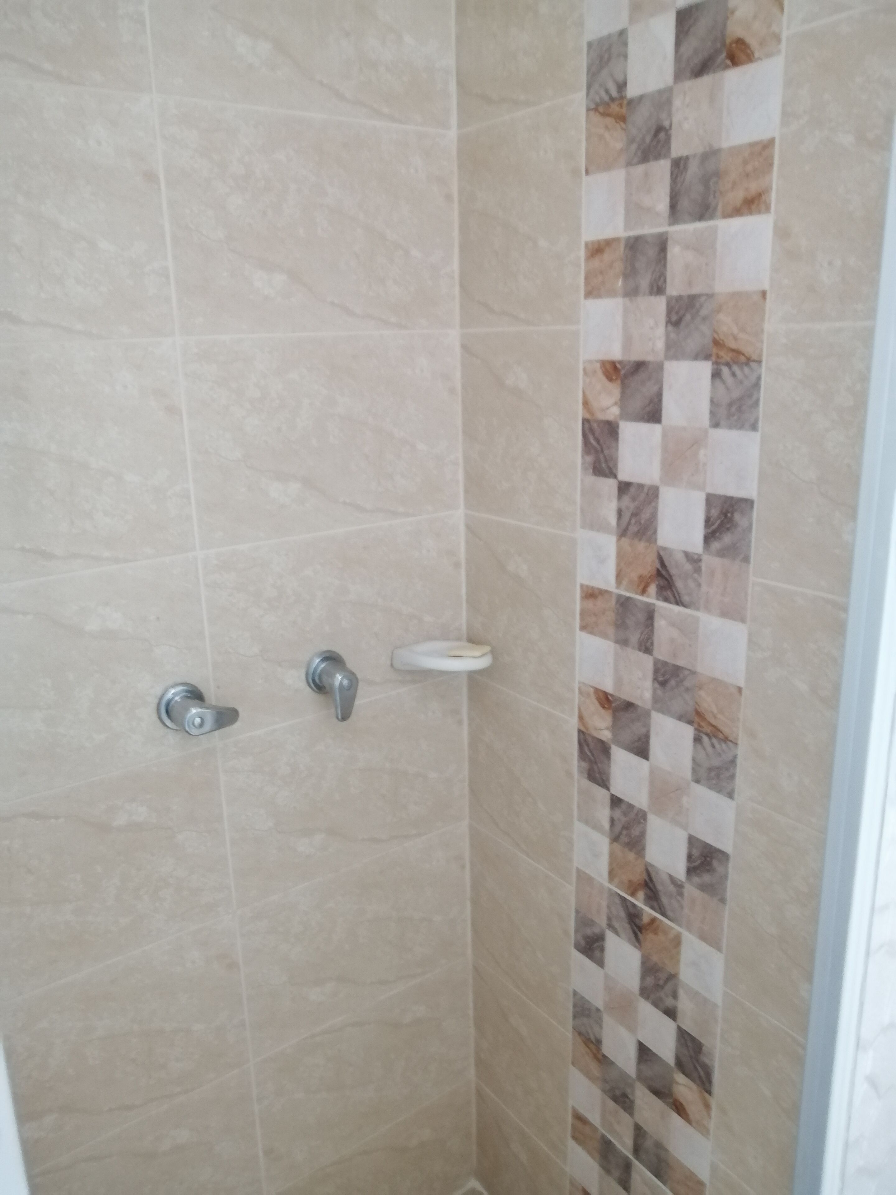 Towels, soap, toilet paper