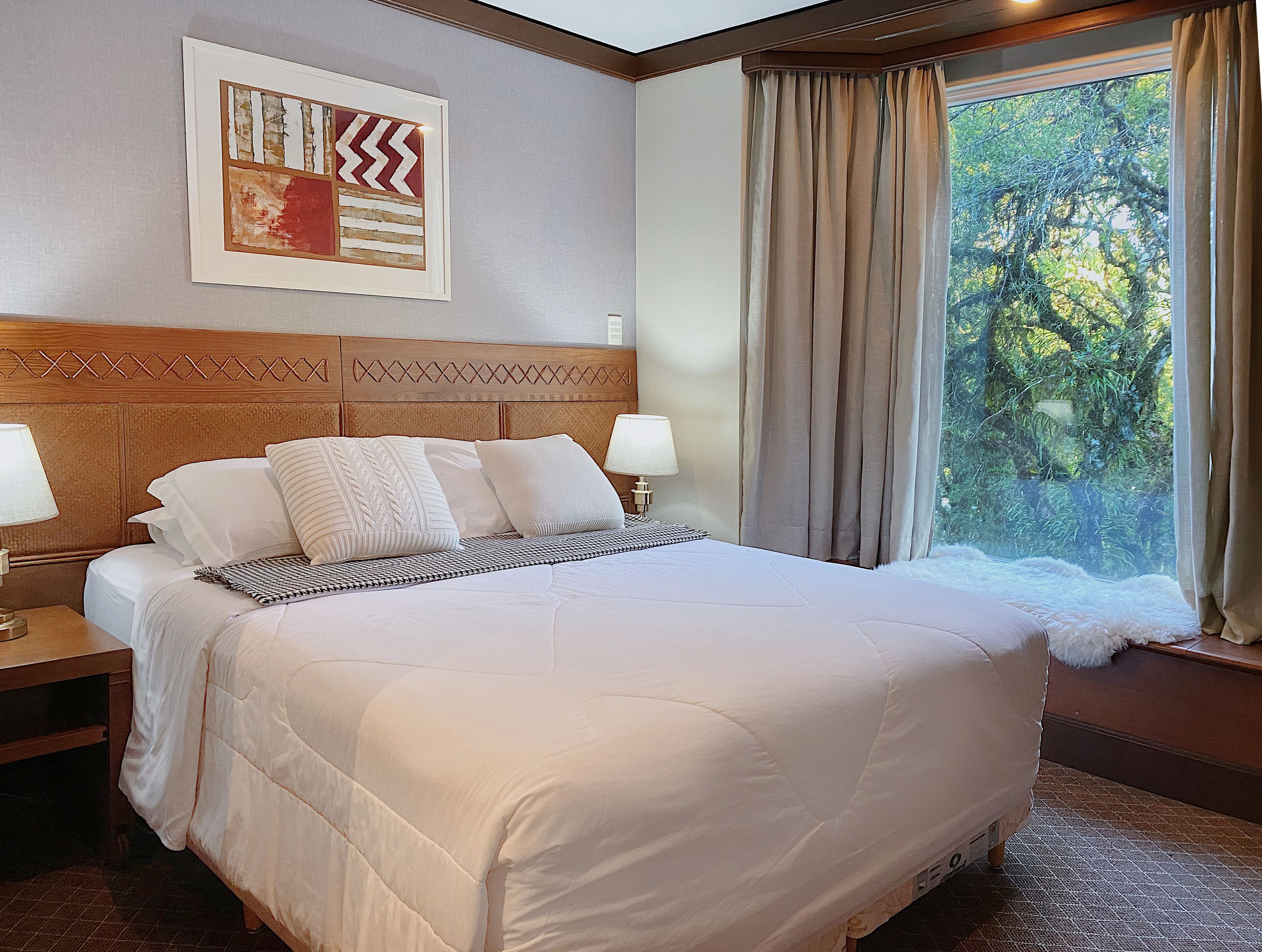 Apartamento | 2 quartos, camas com colchões pillow-top, escrivaninha