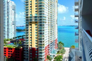Luxury Studio, 1 Bedroom, City View | Balcony - Well-Appointed Condos in Brickell (Miami)