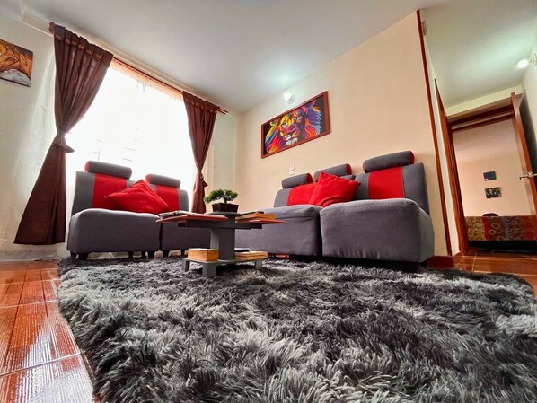 Interior - apartment in residential equipped with wifi (bogota)