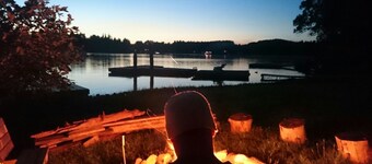 Secluded Lakefront Escape on 1.5 Acres of Pristine Waterfront