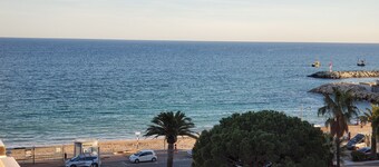 Fréjus-Plage, Vista al mar, T2, 38m2, 4 personas, reformado, aire acondicionado, magnífico