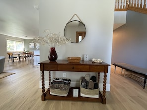 Interior - Peaceful Retreat with Ocean Views, Tall Pine Trees, and Beautiful Garden (Gualala)