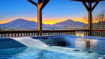 Idromassaggio all'aperto