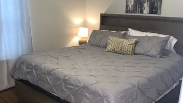 2 chambres, fer et planche Ă repasser, Wi-Fi gratuit, draps fournis