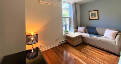 A3~Sunny Balcony+3 Full baths+5 Queen beds+4 Sofabeds+Free Parking~100Walk Score